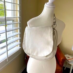 Coach white purse (pre-owned)